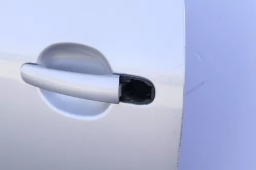 VW Lupo Seat Arosa Tür vorne links Fahrertür silber grau LR7X (elektr.Fensterheb (144547)