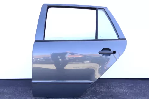 Skoda Fabia 6Y Combi Variant Kombi Tür hinten links grau blau 9901 LF7V