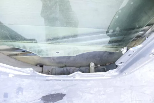 Skoda Fabia 6Y Combi Variant Kombi Tür hinten links grau blau 9901 LF7V (144548)