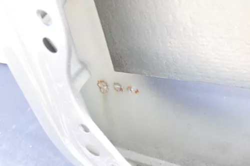 VW Passat 3C Kombi oder Limo Tür vorne rechts Beifah grau LA7T OHNE Anbauteil (144550)