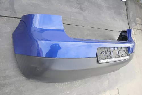 VW Golf 5 1K Limousine Stoßstange hinten Heckstoßstange blau LC5J (144567)