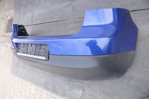 VW Golf 5 1K Limousine Stoßstange hinten Heckstoßstange blau LC5J (144567)