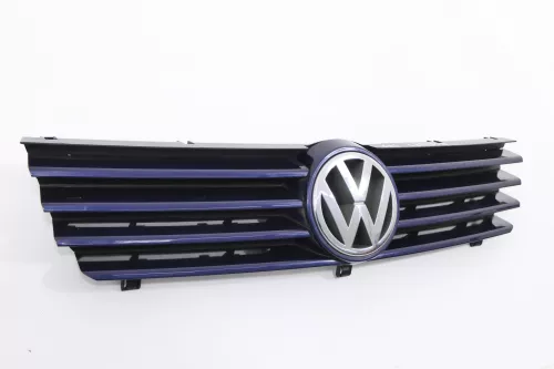 VW Polo 6N2 VW Zeichen Kühlergrill Grill blau LB5N indigoblau (144651)