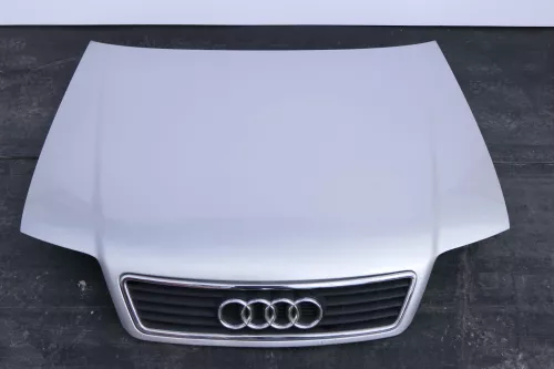 Audi A6 4B Motorhaube Klappe vorn (bis ca. Ende 2001) silber Haube Grill (144680)