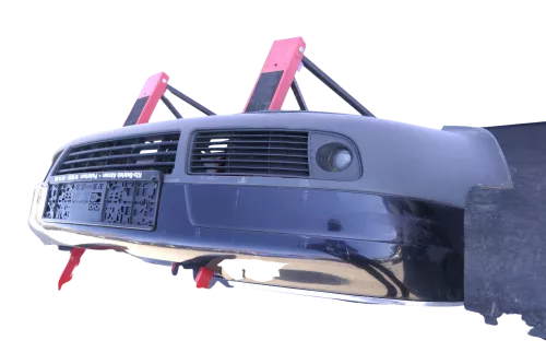 Audi A6 4B Frontstoßstange Stoßstange vorn vorne Stoßfänger schwarz LY9B (144693)