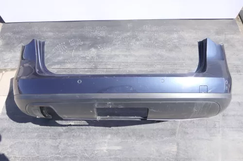 VW Passat 3C Kombi Stoßstange hinten Heckstoßstange grau blau LC5F PDC blue