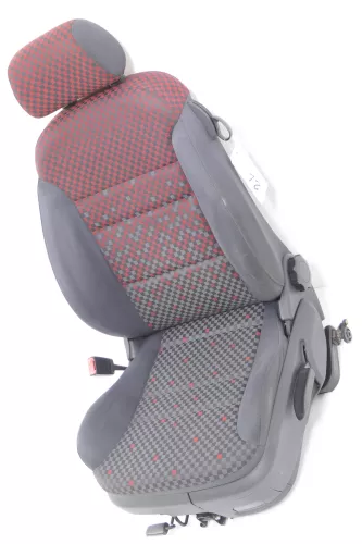 Audi A3 8L Sitz Fahrersitz vorne links 2/3-Türer klappbar höhenverstellbar rot