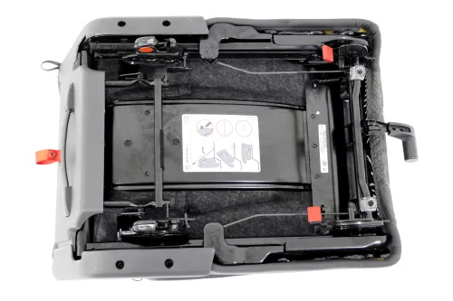 VW Touran 1T Sitz hinten mitte mittig (1. Reihe) Rücksitz anthrazit - 144973 (144973)