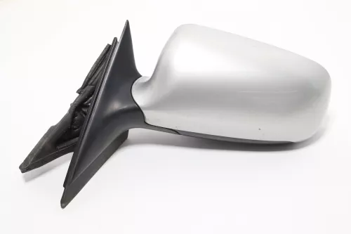 Audi A4 B5 Spiegel Außenspiegel links elektrisch grau silber LY7W