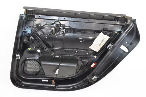 1x Audi A6 4F Türverkleidung Verkleidung Tür hinten links Volterra Leder S-line (145232)