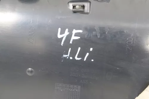 1x Audi A6 4F Türverkleidung Verkleidung Tür hinten links Volterra Leder S-line (145232)