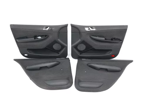 4 x Skod Fabia 6Y Kombi Combi Türverkleidung Verkleidung Tür vorn links hinten