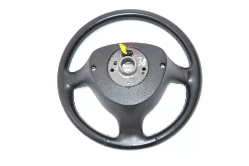 VW Golf 4 Passat 3B 3BG Leder Lenkrad 3-Speichen 3B0419091AN 1J0419526D (145486)