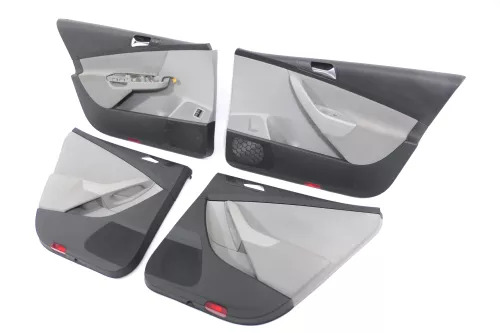 4x Passat 3C Kombi 4x Türverkleidung Verkleidung Tür vorne hinten links grau (145597)