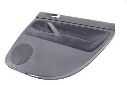 VW Passat 3BG Türverkleidung Verkleidung Tür hinten rechts schwarz Velour (145647)