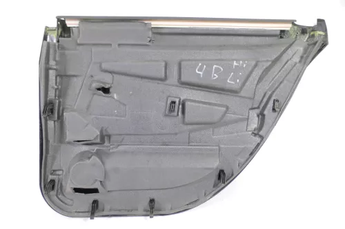 1x Audi A6 4B Türverkleidung Verkleidung Tür hinten links soul schwarz (145665)