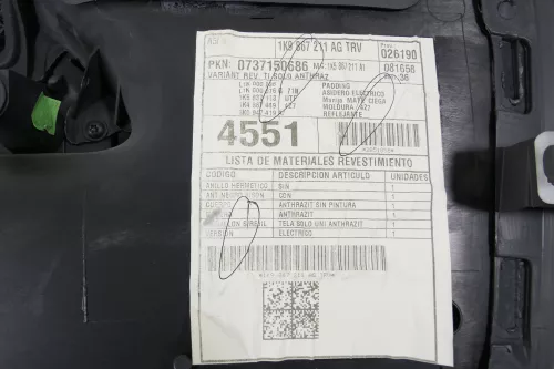 VW Golf 5 6 Variant Kombi Türverkleidung Verkleidung Tür hinten links 1K9867211A (145674)