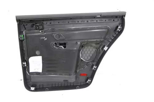 VW Touran 1x Türverkleidung Verkleidung Tür hinten links anthrazit schwarz Kurbe (145705)