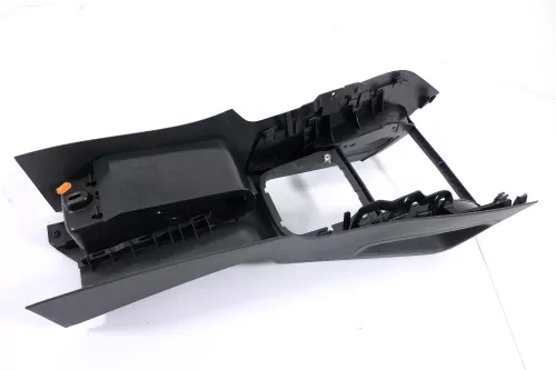 VW Golf 5 V 1K Mittelkonsole Mitteltunnel um Schaltung schwarz 1K0863243A d (145784)