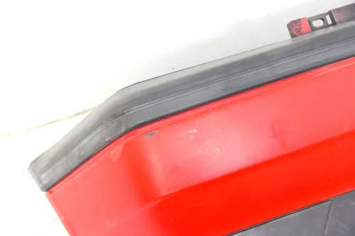 VW Golf 3 1H 1E Cabrio Limousine Stoßstange hinten Heckstoßstange rot - DELLE (145797)