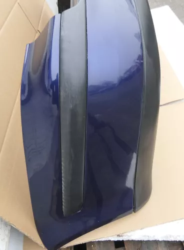 VW Golf 4 Kombi Avant Stoßstange hinten Heckstoßstange Stoßfänger blau LB5N f (145803)