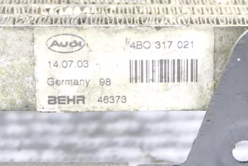 Audi A6 4B Allrad Zusatzkühler Kühler 2,5 Ölkühler 4B0317021C 4B0317021 (146025)