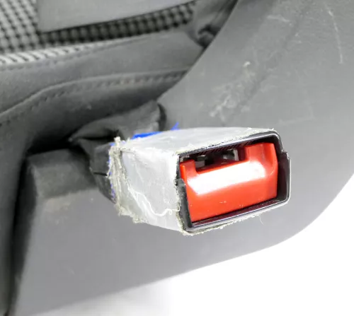 VW Touran Sitz hinten mitte mittig (1. Reihe) Rücksitz anthrazit schwarz -146111 (146111)