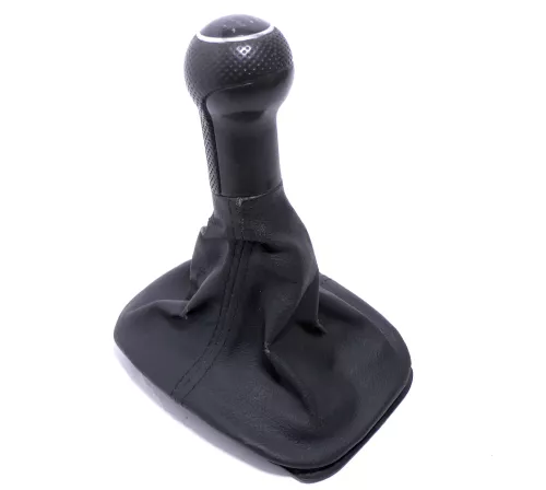 VW Golf 4 Bora Schaltknauf Schaltsack Schaltung Schaltknüppel schwarz 1J0711113 (146119)