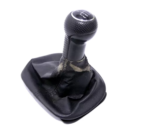 VW Golf 4 Bora Schaltknauf Schaltsack Schaltung Schaltknüppel schwarz 1J0711113C (146122)