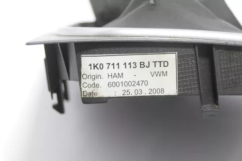 Golf 5 Schaltknauf Schaltsack Schaltung Schaltknüppel Leder 5-Gang 1K0711113BJ (146157)