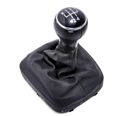 Golf 5 Schaltknauf Schaltsack Schaltung Schaltknüppel Leder 5-Gang 1K0711113AH