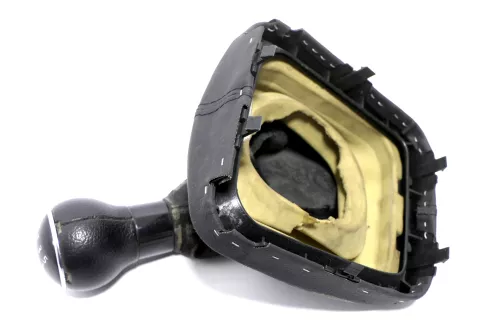 Golf 5 Schaltknauf Schaltsack Schaltung Schaltknüppel Leder 5-Gang 1K0711113AH (146160)