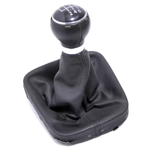 Golf 5 Schaltknauf Schaltsack Schaltung Schaltknüppel Leder 6-Gang 1K0711113BB