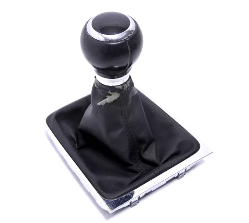 VW Passat 3C 6-Gang Schaltknauf Schaltsack Schaltung Schaltknüppel original (146173)