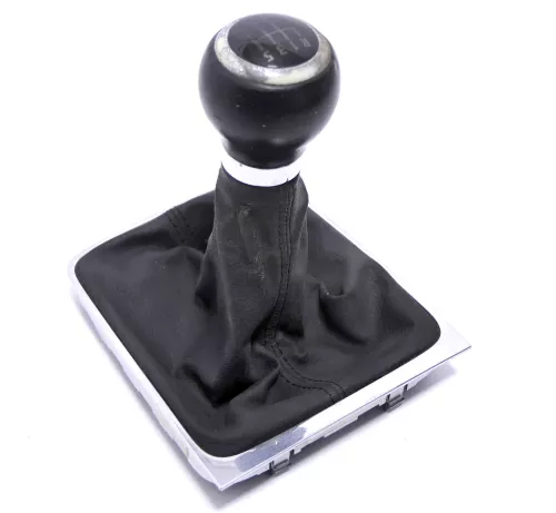 VW Passat 3C 6-Gang Schaltknauf Schaltsack Schaltung Schaltknüppel original (146174)