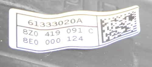 Audi A4 B5 A6 4B A8 A2 4-Speichen Lenkrad 8Z0419091BE 8E0000124C (146208)