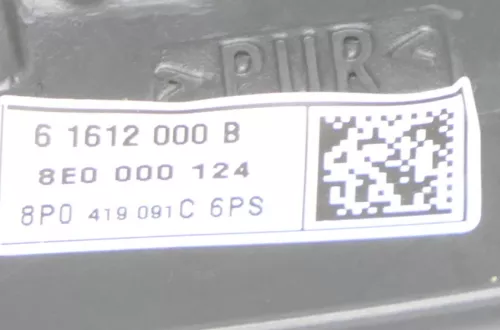 Audi A3 8P Lenkrad 4-Speichen 8P0419091C schwarz (146212)