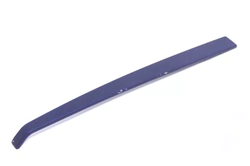 VW Golf 4 Bora 1x Verkleidung Abdeckung um Radio Dekor blau links 1J0853189A