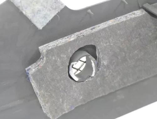 Audi A3 8P Mitteltunnel hinten Verkleidung um Handbremse Konsole schwarz A (146536)