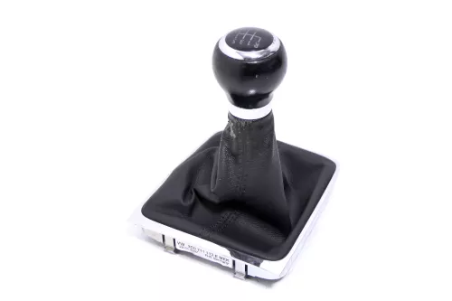 VW Passat 3C 6-Gang Schaltknauf Schaltsack Schaltung Schaltknüppel original (146854)