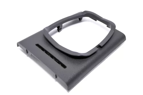 VW Polo 6N Rahmen um Schaltknauf Schaltsack Schaltung Schaltknüppel schwarz