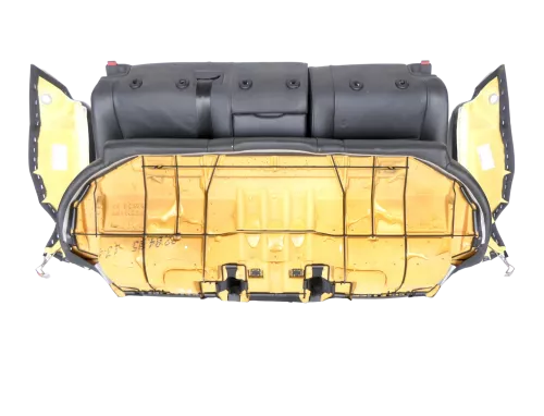 A4 B6 B7 8E Avant Sitz Rückbank Rücksitzbank hinten Leder schwarz soul Volterra (147075)