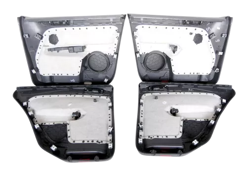 VW Golf Plus 5M 4x Türverkleidung Verkleidung Tür vorn hinten links schwarz (147080)