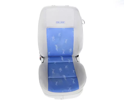 Arosa Lupo Sitz vorne links Fahrersitz Höhenverstellung schwarz College blau gra