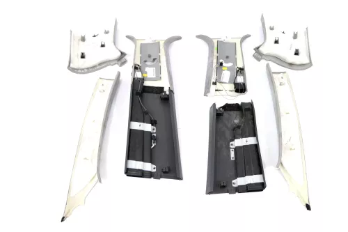 VW Touareg 7L A-B-C-Säulen Verkleidung vorne hitnen oben Abdeckung Alcantara (147228)