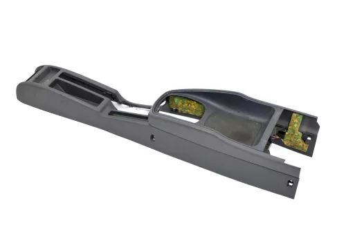 Audi A3 8L Mitteltunnel hinten Verkleidung um Handbremse Konsole dunkel anthrazi (147266)