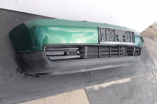 VW Lupo 6x Stoßstange vorne Frontstoßstange Stoßfänger grün LA6N - Mängel (147314)