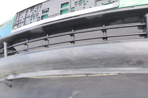 VW Lupo 6x Stoßstange vorne Frontstoßstange Stoßfänger grün LA6N - Mängel (147314)