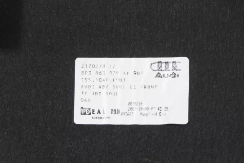 A3 8P Abdeckung Verkleidung Kofferraum hinten rechts Seite 8P3863879AF 2/3-Türer (147720)