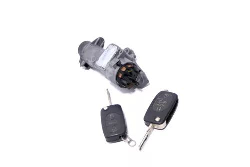 Audi A2 8Z Zündschloß Schloss Zündung mit 2x Schlüssel Schloß Zündschloß Funk (147920)